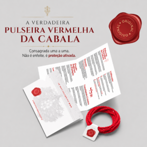 Pulseira Vermelha da Proteção Original