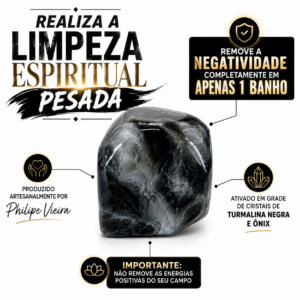 Sabonete Vibracional - Limpeza Espiritual Pesada